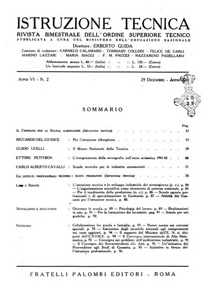 Istruzione tecnica rivista bimestrale dell'istruzione media tecnica