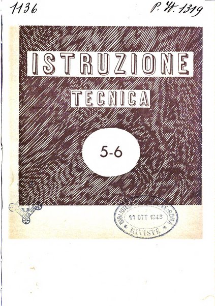 Istruzione tecnica rivista bimestrale dell'istruzione media tecnica