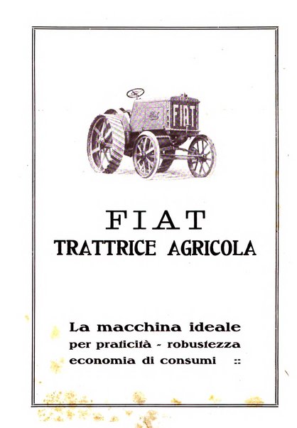 L'Italia agricola