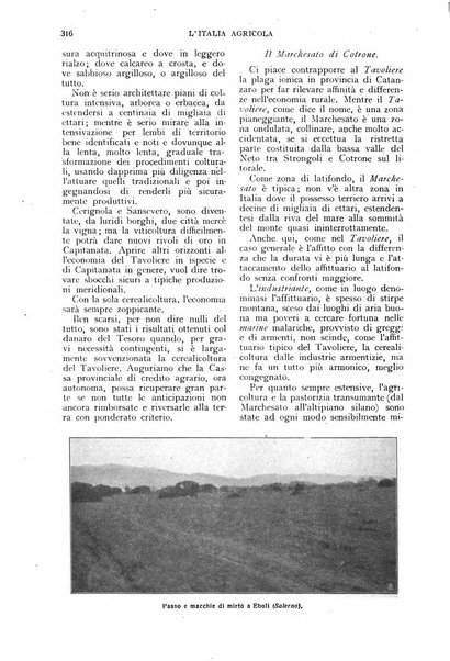 L'Italia agricola