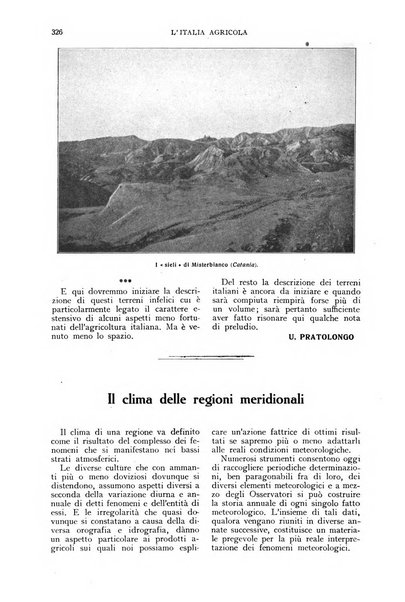 L'Italia agricola