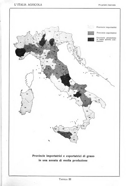 L'Italia agricola