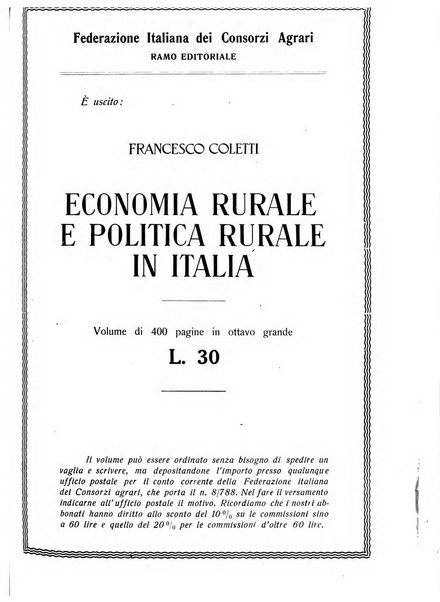 L'Italia agricola