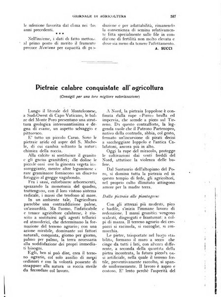 L'Italia agricola