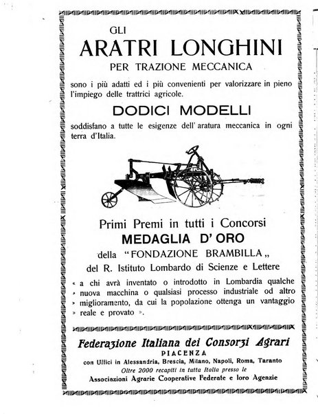 L'Italia agricola