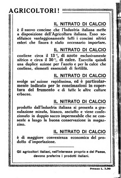 L'Italia agricola