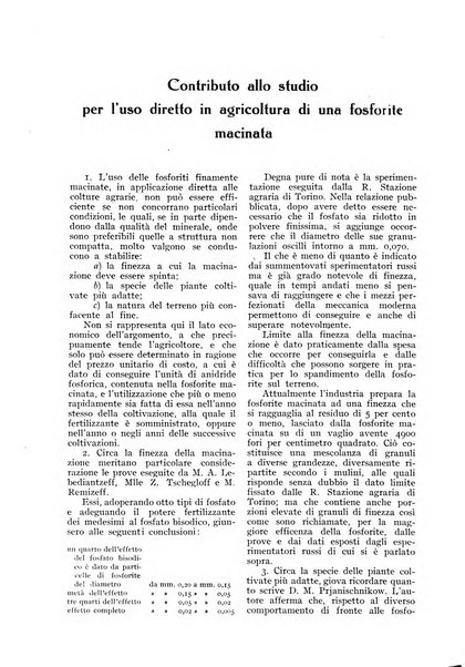 L'Italia agricola