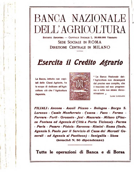 L'Italia agricola