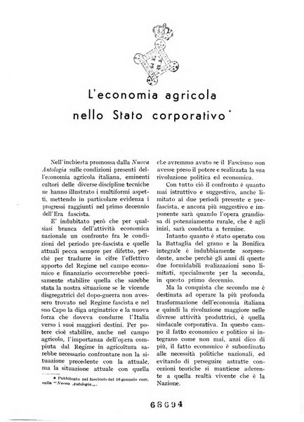 L'Italia agricola