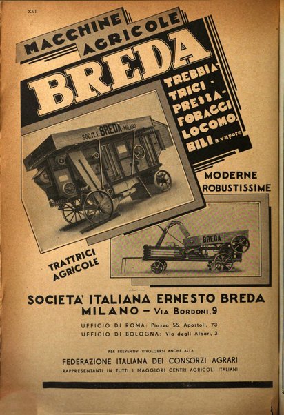 L'Italia agricola