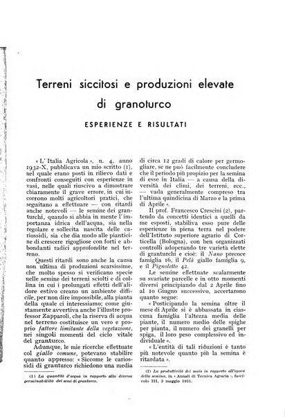 L'Italia agricola