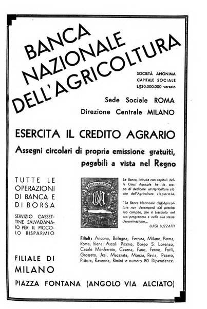 L'Italia agricola