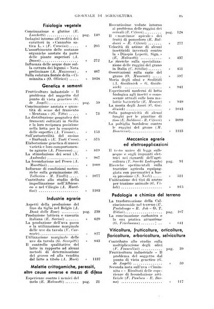 L'Italia agricola