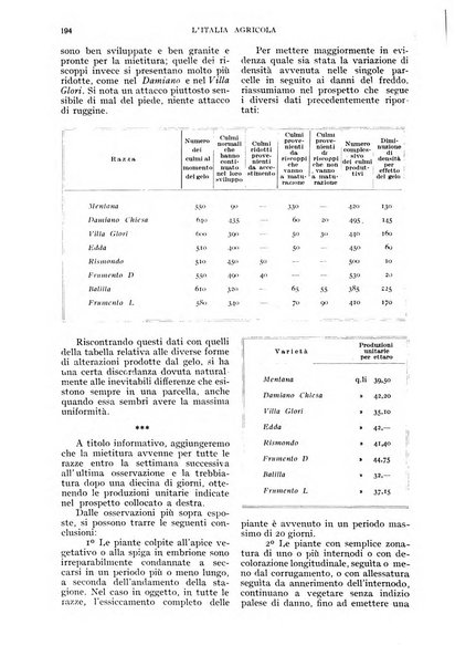 L'Italia agricola