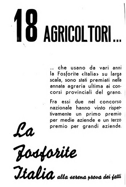 L'Italia agricola