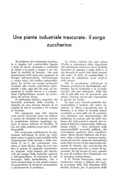 L'Italia agricola