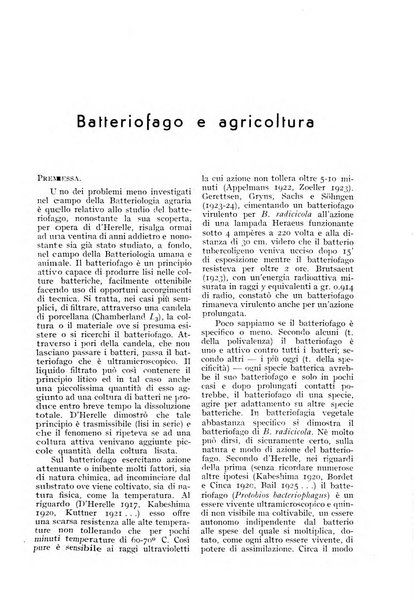 L'Italia agricola