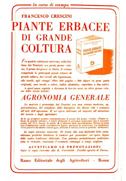 L'Italia agricola