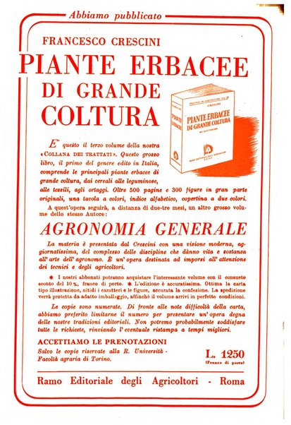 L'Italia agricola