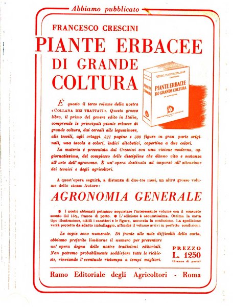 L'Italia agricola