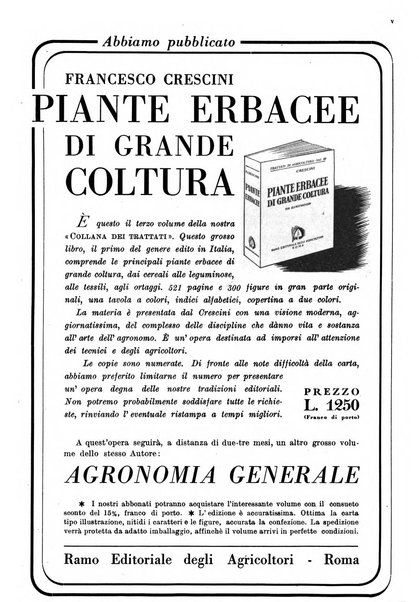 L'Italia agricola