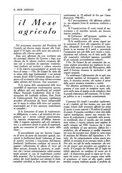 L'Italia agricola