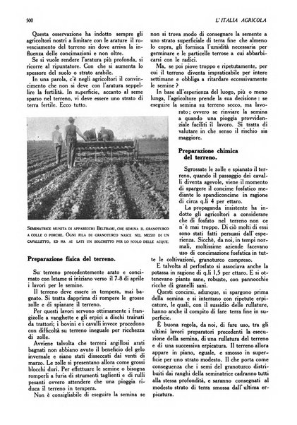 L'Italia agricola