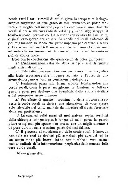 Gazzetta degli ospitali officiale per la pubblicazione degli atti del Consiglio degli Istituti ospitalieri di Milano