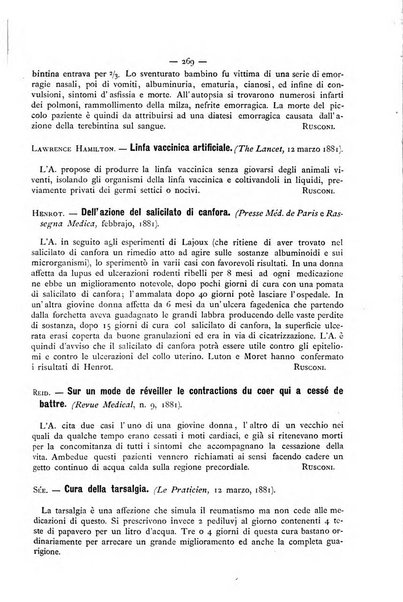 Gazzetta degli ospitali officiale per la pubblicazione degli atti del Consiglio degli Istituti ospitalieri di Milano