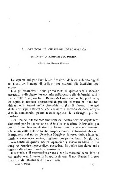 Gazzetta degli ospitali officiale per la pubblicazione degli atti del Consiglio degli Istituti ospitalieri di Milano