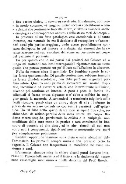 Gazzetta degli ospitali officiale per la pubblicazione degli atti del Consiglio degli Istituti ospitalieri di Milano