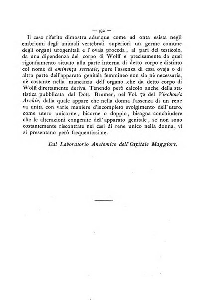 Gazzetta degli ospitali officiale per la pubblicazione degli atti del Consiglio degli Istituti ospitalieri di Milano