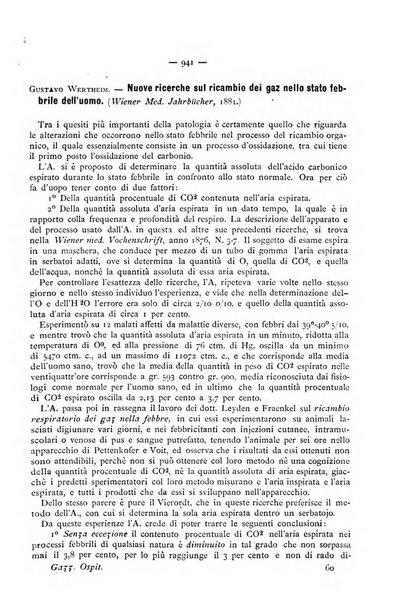 Gazzetta degli ospitali officiale per la pubblicazione degli atti del Consiglio degli Istituti ospitalieri di Milano