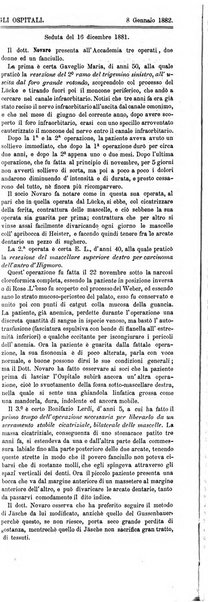 Gazzetta degli ospitali officiale per la pubblicazione degli atti del Consiglio degli Istituti ospitalieri di Milano