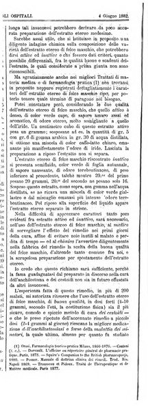 Gazzetta degli ospitali officiale per la pubblicazione degli atti del Consiglio degli Istituti ospitalieri di Milano