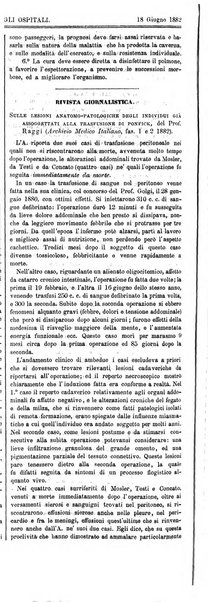 Gazzetta degli ospitali officiale per la pubblicazione degli atti del Consiglio degli Istituti ospitalieri di Milano