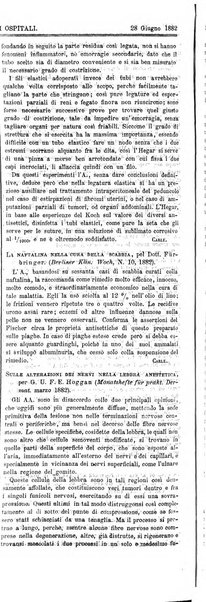 Gazzetta degli ospitali officiale per la pubblicazione degli atti del Consiglio degli Istituti ospitalieri di Milano