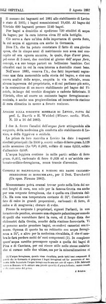 Gazzetta degli ospitali officiale per la pubblicazione degli atti del Consiglio degli Istituti ospitalieri di Milano