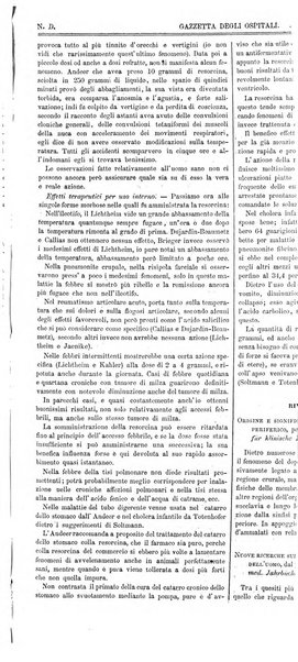 Gazzetta degli ospitali officiale per la pubblicazione degli atti del Consiglio degli Istituti ospitalieri di Milano