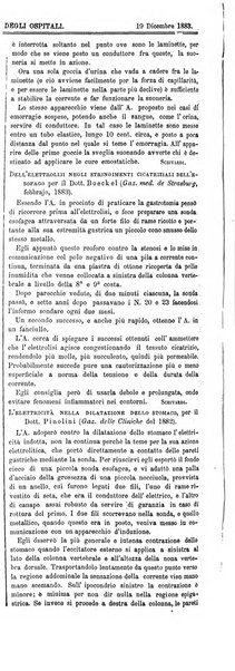 Gazzetta degli ospitali officiale per la pubblicazione degli atti del Consiglio degli Istituti ospitalieri di Milano