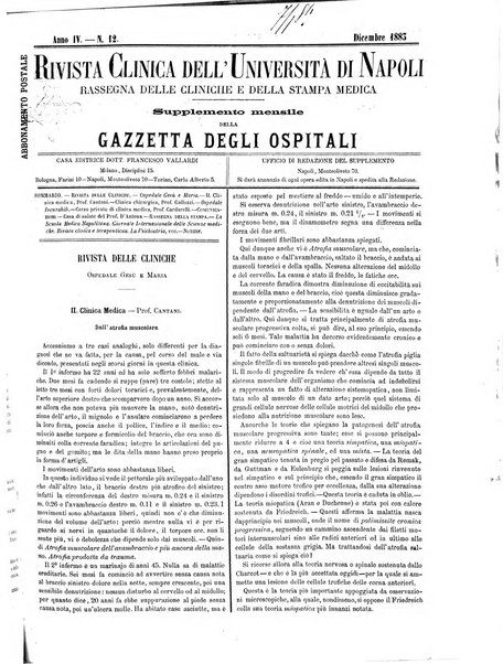 Gazzetta degli ospitali officiale per la pubblicazione degli atti del Consiglio degli Istituti ospitalieri di Milano