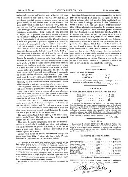 Gazzetta degli ospitali officiale per la pubblicazione degli atti del Consiglio degli Istituti ospitalieri di Milano