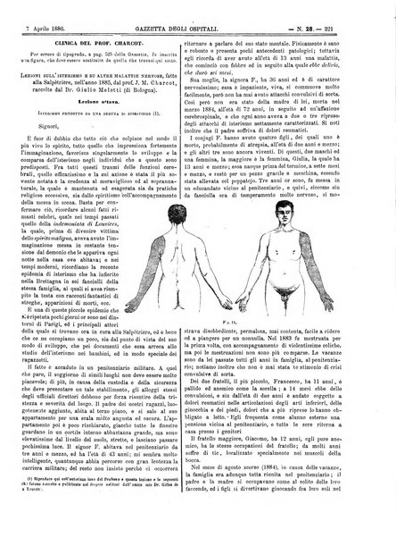 Gazzetta degli ospitali officiale per la pubblicazione degli atti del Consiglio degli Istituti ospitalieri di Milano