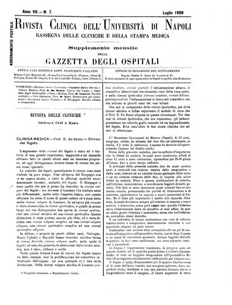 Gazzetta degli ospitali officiale per la pubblicazione degli atti del Consiglio degli Istituti ospitalieri di Milano