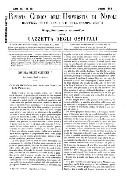 Gazzetta degli ospitali officiale per la pubblicazione degli atti del Consiglio degli Istituti ospitalieri di Milano