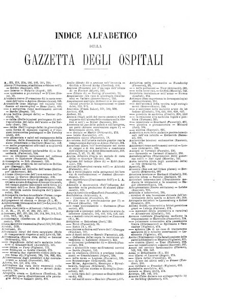 Gazzetta degli ospitali officiale per la pubblicazione degli atti del Consiglio degli Istituti ospitalieri di Milano