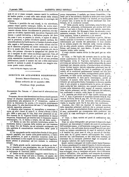 Gazzetta degli ospitali officiale per la pubblicazione degli atti del Consiglio degli Istituti ospitalieri di Milano