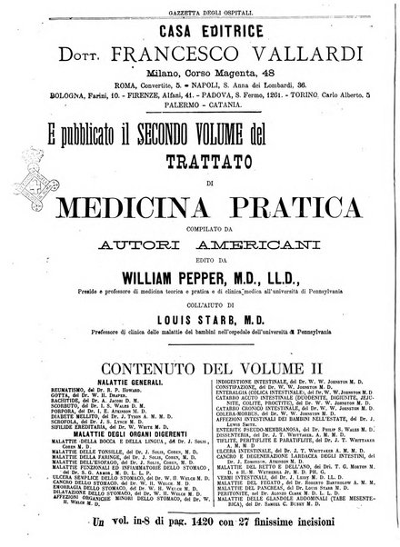 Gazzetta degli ospitali officiale per la pubblicazione degli atti del Consiglio degli Istituti ospitalieri di Milano