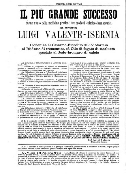 Gazzetta degli ospitali officiale per la pubblicazione degli atti del Consiglio degli Istituti ospitalieri di Milano