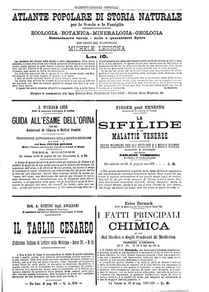 Gazzetta degli ospitali officiale per la pubblicazione degli atti del Consiglio degli Istituti ospitalieri di Milano